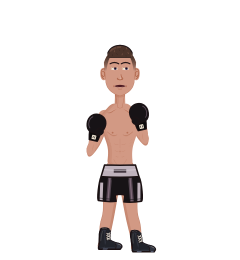 Cygan, level 1 boxer. Record: 1 wins, 0 losses, 0 draws. Hands: Classic.