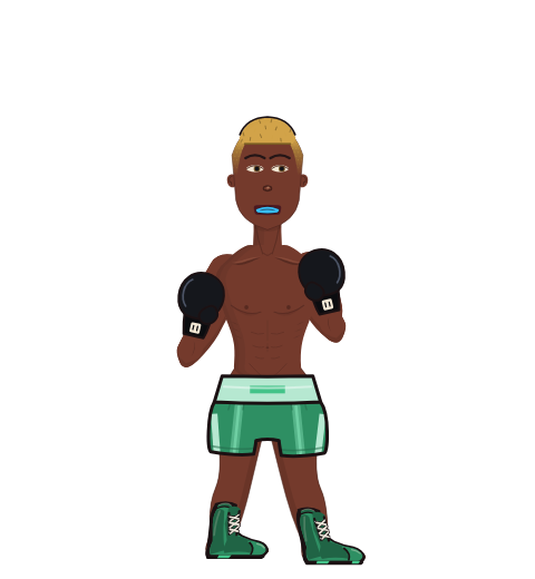 DizzyToaster, level 1 boxer. Record: 0 wins, 0 losses, 0 draws. Hands: Classic.