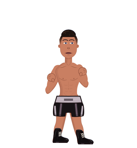 Gervonta Davis, level 13 boxer. Record: 8 wins, 3 losses, 0 draws.