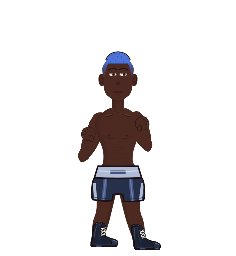 luk, level 2 boxer. Record: 3 wins, 0 losses, 0 draws.