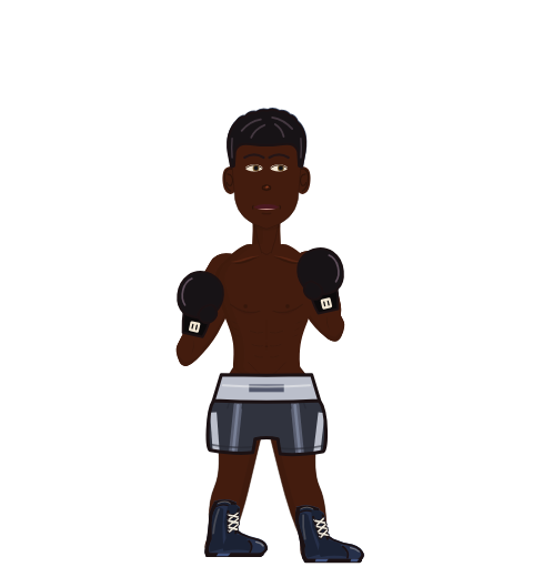 Anthony, level 31 boxer. Record: 15 wins, 3 losses, 0 draws. Hands: Classic.