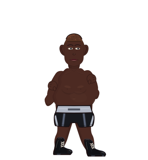 WinnerMalaka, level 5 boxer. Record: 0 wins, 2 losses, 0 draws.