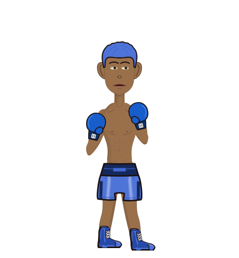PavanRaj, level 1 boxer. Record: 0 wins, 3 losses, 0 draws. Hands: Classic.