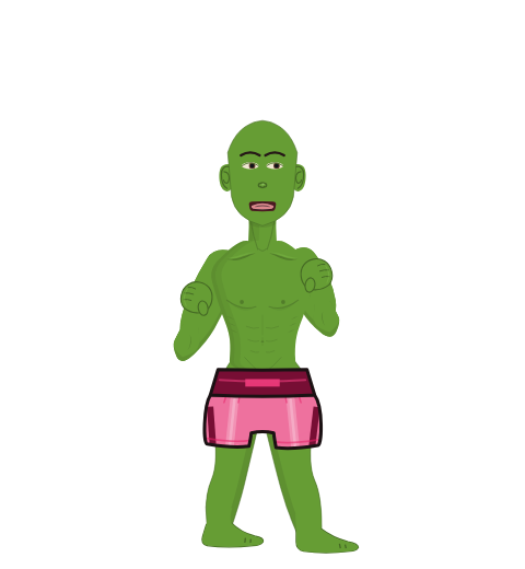 Franklin theTurtle, level 78 boxer. Record: 351 wins, 81 losses, 1 draws.