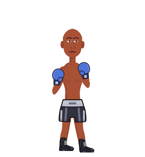 SlapTofu, level 1 boxer. Record: 1 wins, 0 losses, 0 draws. Hands: Classic.