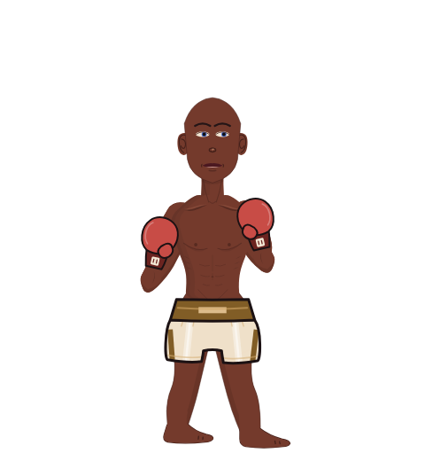 Mike Tyson, level 1 boxer. Record: 1 wins, 2 losses, 0 draws. Hands: Classic.