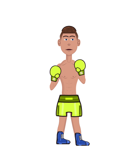 alex star, level 19 boxer. Record: 8 wins, 3 losses, 0 draws. Hands: Classic.