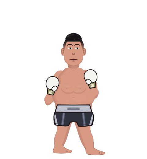 undertaker, level 4 boxer. Record: 2 wins, 1 losses, 0 draws. Hands: Classic.
