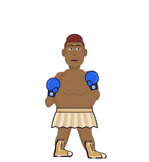 Grigore Spanac, level 6 boxer. Record: 0 wins, 1 losses, 0 draws. Hands: Classic.