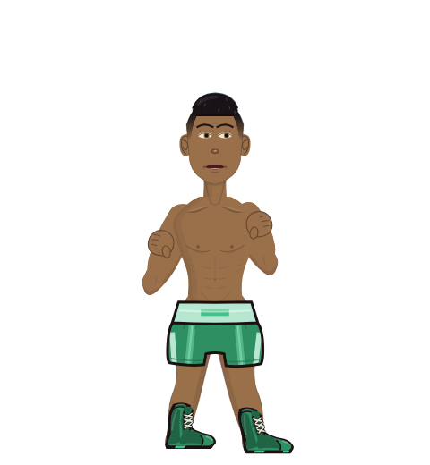 Gam, level 26 boxer. Record: 9 wins, 3 losses, 0 draws.