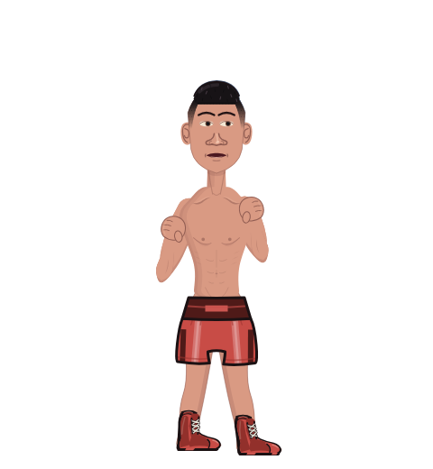 AwkwardDetective, level 3 boxer. Record: 6 wins, 2 losses, 0 draws.