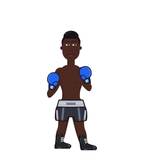 MIKE TYSON, level 1 boxer. Record: 0 wins, 1 losses, 0 draws. Hands: Classic.