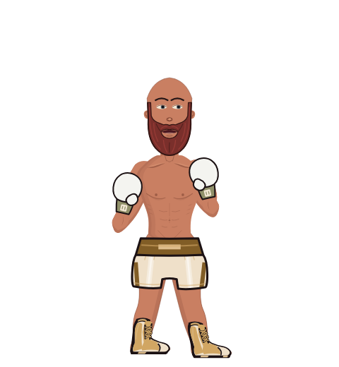 EddieTheIrish, level 1 boxer. Record: 0 wins, 0 losses, 0 draws. Hands: Classic.