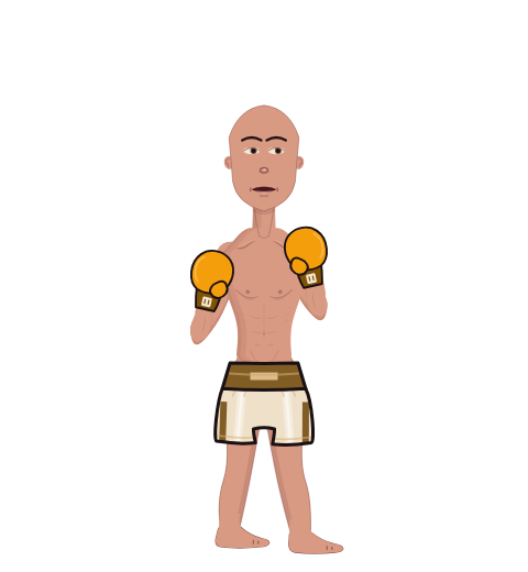 Franky Lopez, level 5 boxer. Record: 12 wins, 2 losses, 0 draws. Hands: Classic.