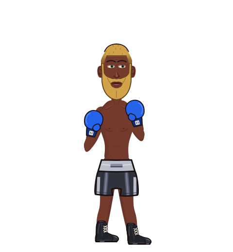 OBITO QURESHI, level 1 boxer. Record: 0 wins, 2 losses, 0 draws. Hands: Classic.