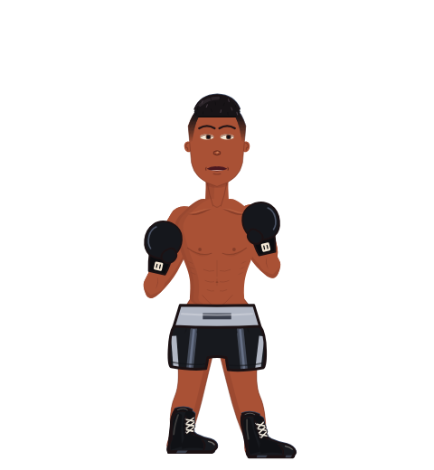 snoop dog, level 15 boxer. Record: 1 wins, 2 losses, 0 draws. Hands: Classic.