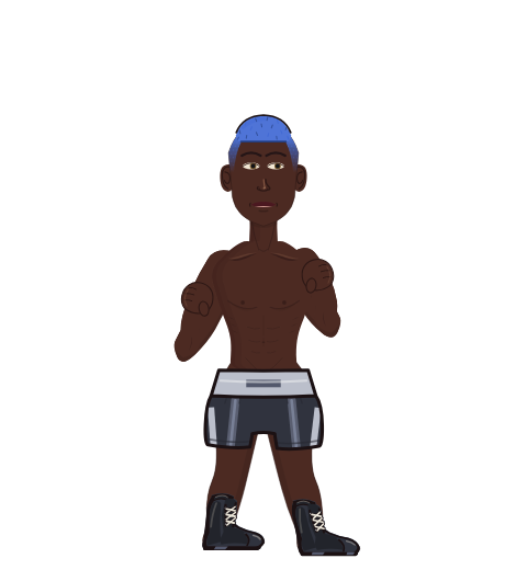 joe joe, level 11 boxer. Record: 11 wins, 1 losses, 0 draws.