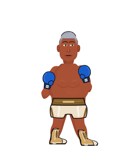 Rakishy TwoTime, level 1 boxer. Record: 1 wins, 0 losses, 0 draws. Hands: Classic.