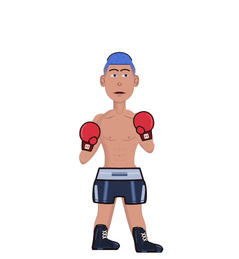 BonkersRobot, level 1 boxer. Record: 0 wins, 0 losses, 0 draws. Hands: Classic.